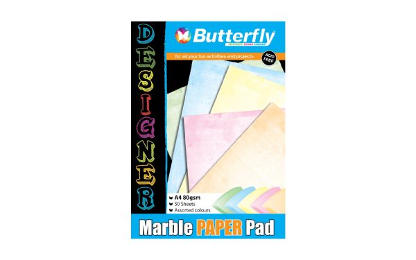 Designer paper pad by Butterfly
