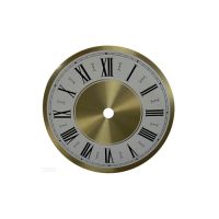 Clock Dial 128mm Roman Black and Gold