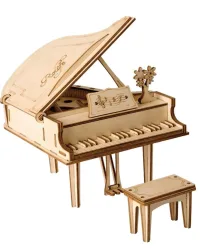 Wooden Grand Piano