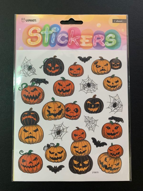 Upikit Halloween sticker sheet