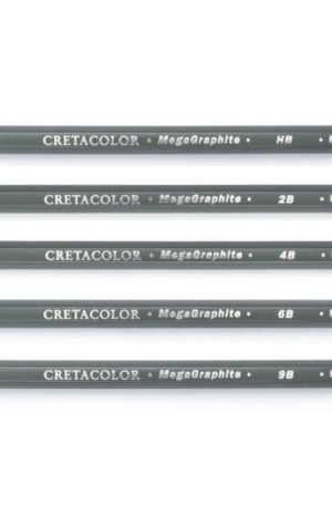 Megagraphite graphic sketch pencils by Cretacolor