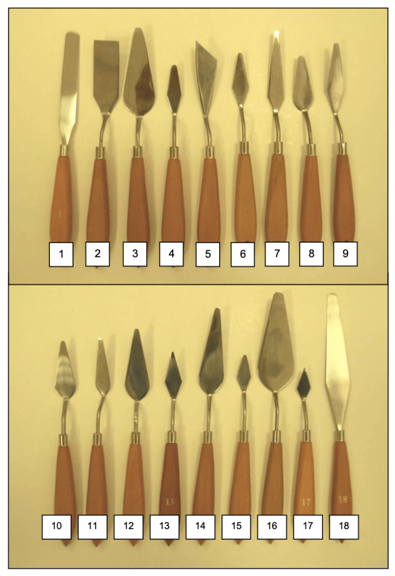 Palette Knives Crafty Arts