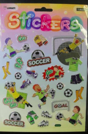 Upikit Stickers - Soccer