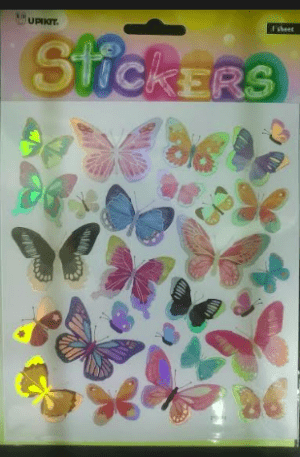 Upikit Stickers - Butterfly 213010