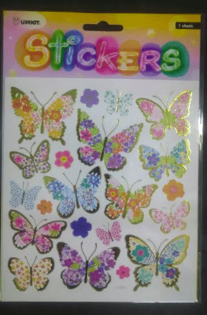 Upikit Stickers - Butterfly 217033