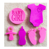 Baby Girl Pink/Lilac - Foam Mix