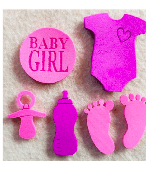 Baby Girl Pink/Lilac - Foam Mix