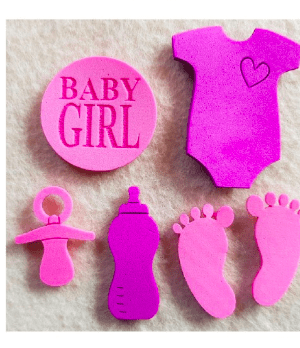 Baby Girl Pink/Lilac – Foam Mix