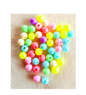 Round Pastel Matt Mix - Beads
