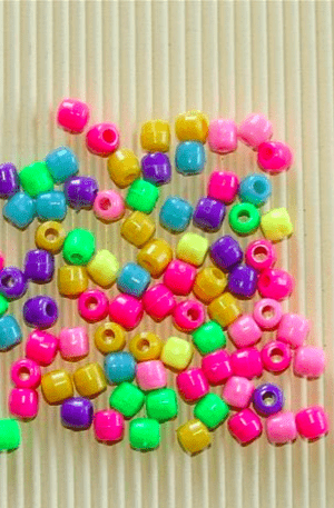 Long Pastel Matt Mix - Beads