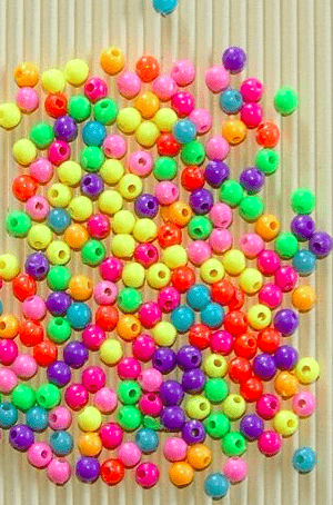 Round Pastel Matt Mix - Beads