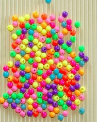 Pastel Beads Round Matt 5mm