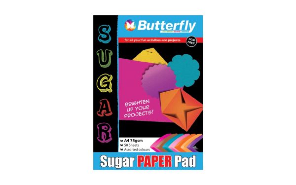 Sugar paper pad by Butterfly