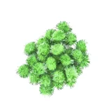 10mm Pom Poms - Glitter Green