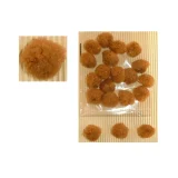 25mm Pom Poms - Brown