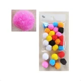 30mm Pom Poms - Mix