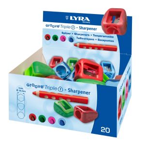 Triple Groove 1 Sharpener - Lyra