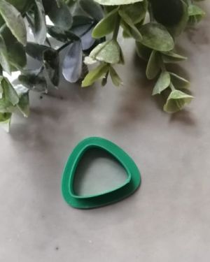 Earring Clay Cutter EC005 Triangle Rounded Shape