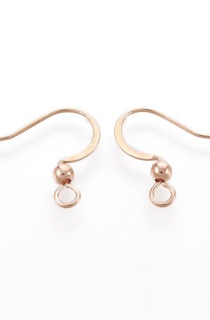 Earring Hooks - Rose Gold