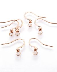 French Earring Hooks – Rose Gold