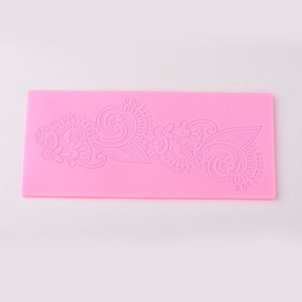 Flower design silicone mould