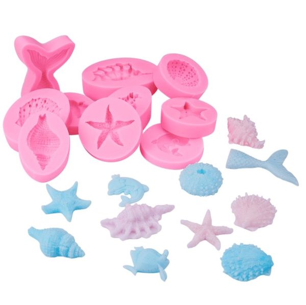 Marine Theme silicone moulds