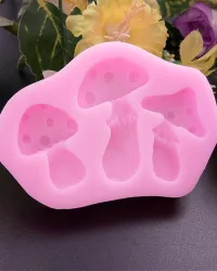 Mushrooms 3 Designs – Silicone Mould