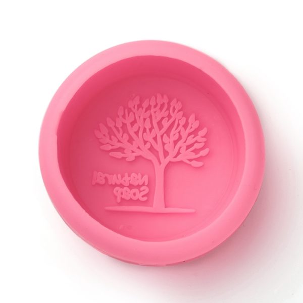 Tree Round Silicone Mould
