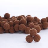 brown pom poms by W&M