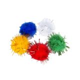 Glitter mix pom poms by W&M