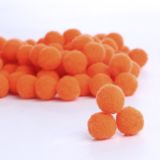 orange pom poms by W&M