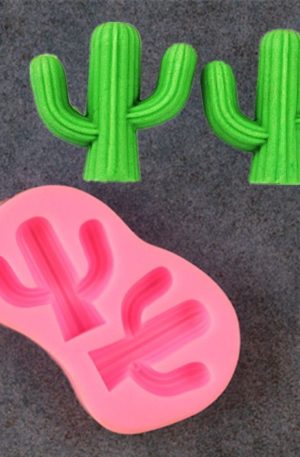 Western cacti examples and silicone moulds