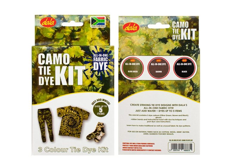 Camo Tie Dye Kit Dala Crafty Arts