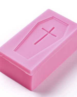 Coffin with Cross – Silicone Mould