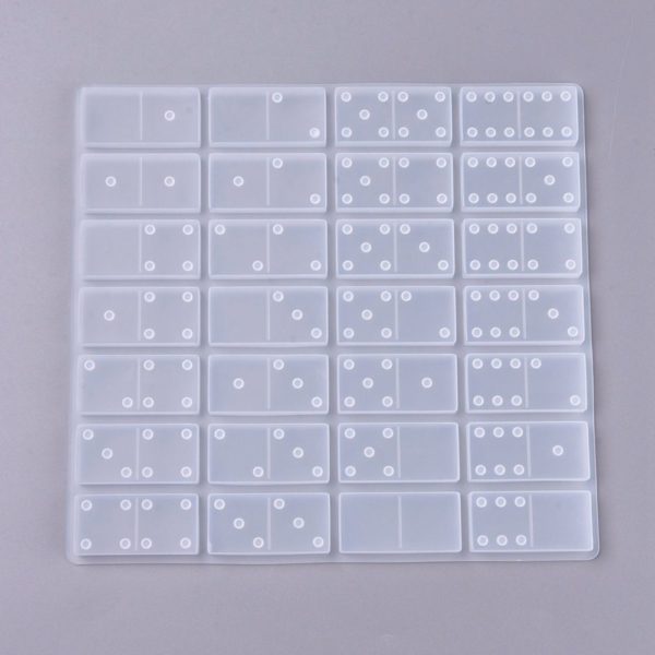 Back of domino silicone mould