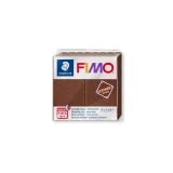 FIMO polymer clay Leather-effect nut