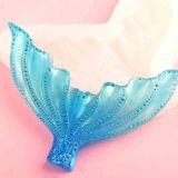 Mermaid fish tail example and silicone mould