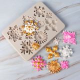 Floral Shapes 9 Designs – Silicone Mould