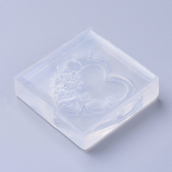 Heart With Flower jewellery mould