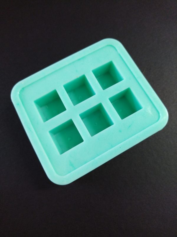 Cube beads silicone mould