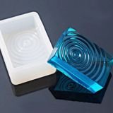 Ripple wave silicone mould