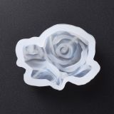 Rose silicone mould front view