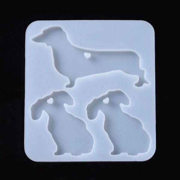 Sausage dog silicone mould