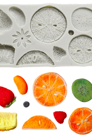 Fruit Slices silicone mould