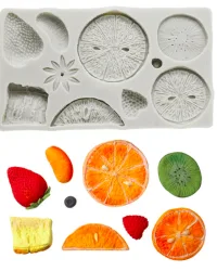 Sliced Fruit – Silicone Mould