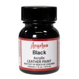 Leather Paint Black by Angelus