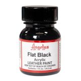 Leather Paint Flat Black by Angelus