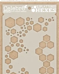 Splattered Hexes Mask – Celebr8