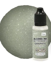 Graphite Alcohol Ink Glitter Accents – Couture Creations