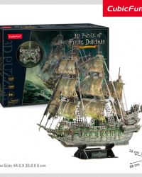 CubicFun The Flying Dutchman LED 3D Puzzle (360pce)